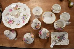 A selection of Royal Crown Derby ' Derby Posies ' pattern ceramics.