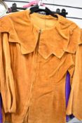 Twelve vintage ladies dresses costume and skirts.