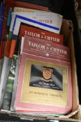 A collection of vintage magazines 'The Tailor and Cutter' predominantly 1940s-50s.