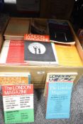 A collection of mid century London Magazine issues of art poetry and music interest.