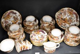A modern Royal Crown Derby Olde Avesbury pattern part tea set in very fine condition.