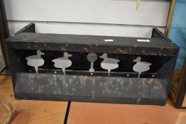 A metal air gun range target fun fair style 49cm x 20cm