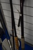 Two spinning rods both unmarked