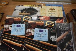 A selection of vintage fishing tackle catalogues mostly Abu Garcia 1980s