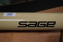 Fly Fishing Rod Sage Graphite III 15ft 3pc Salmon Rod #10 in original soft sleeve and screw top