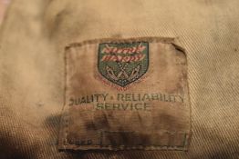 A vintage split cane 2pc Mitre Hardy #5 trout fly fishing rod in original soft sleeve