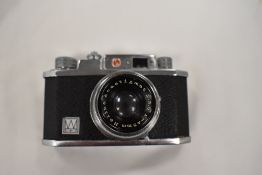 Two cameras. A Halina 35X and a Zenit 3 as well as a Rondinax 35U development tank