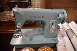 A vintage Singer Sewing machine model 285K.