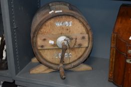 An early 20th century Waide of Leeds Farm House butter churn.