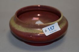 An early 20th century Royal Lancastrian pottery dish having a lustre glaze.