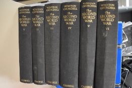 History. Churchill, W. S. - The Second World War. London: Cassell & Co. Ltd. 1948-1954. Six volumes.