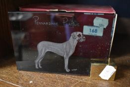 A modern Pennar dane plaque for the Great Dane club.