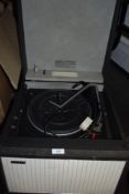 A vintage Hacker vinyl record player