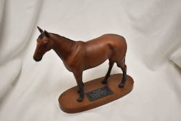 A Beswick Connoisseur model horse Mill Reef Hn 2422