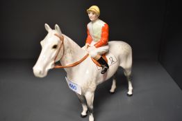 A Beswick Horse and Jockey figure study style 2 HN1862.