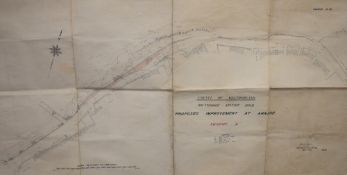Charles E Hines (county surveyor 1924) County of Westmorland, Milnthorpe-Arnside Road, Proposed