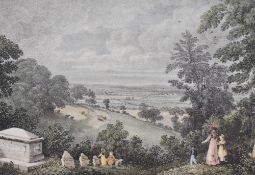After J. M. W. Turner, R.A.DEL (1775-1851) hand-coloured engraving, entitled 'Kirby Lonsdale