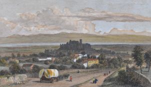 Local interest: after William Westall (British 1781-1850) a group of four coloured engravings, views