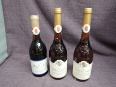Three bottles of Hungarian Desert Wine, Two bottles of 2000 Tokaji Aszu 5 Puttonyos, both 11.5%