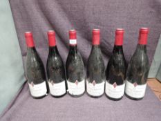 Six bottles of 1995 Savigny-Les-Beaune, Domaine Lucien Jacob, Grand Vin De Bourgogne, 13% vol,