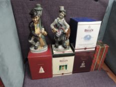 Four Wade Bells containing Bells 8 Year Extra Special Old Scotch Whisky, Christmas 1998, 2001 and