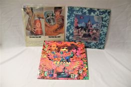 A lot of three classics with an original selection of Who , Cream and Rolling Stones vinyl all in at