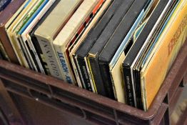 A crate of classical vinyl and box sets - viewing recommended - some nice titles on offer here