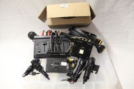 A box containing hi-fi related and spares - viewing recommeded
