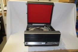 A portable record player by Bush - does need some TLC but has a great vintage 1960's look to it -