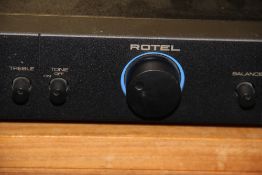 A Rotel RA-01 Amplifier - a sought after and high end piece of kit