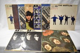 Ten Beatles albums in general VG-.