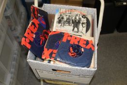 A large box of 45's - 80's pop / new wave and more on offer here