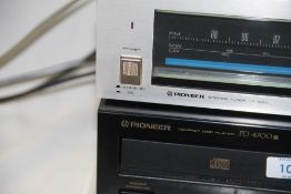A Pioneer PD4700 CD player and tuner