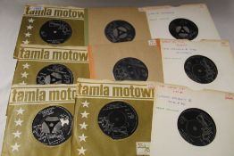 A lot of twenty eight Tamla Motown and related 45's with the bulk being in company sleeves