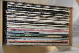 A lot of approximately fifty albums - good for online seller or shop - rock , pop and more on