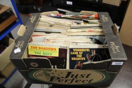 A selection of 1960's 45's - the bulk being in company sleeves
