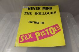 A lesser spotted musical score / play along book for the Sex Pistols NMTB - thrill your family and