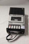 A portable cassette player made by Ultra - be the first on your street to anticipate the coming