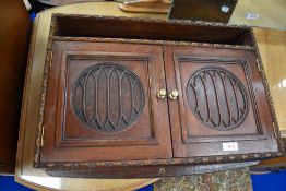 An early 20th century key cabinet.