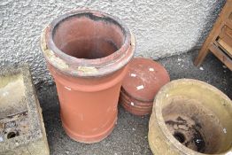 A vintage chimney pot.