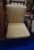 A second half of twentieth century upholstered Parker Knoll chair