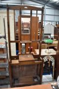 An early 20th century hall way coat stand.