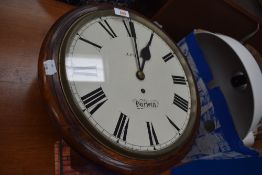 A Victorian Jas Lowe of Darwen Fusee clock