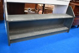A mid century Westmorland slate shoe rack in good condition.
