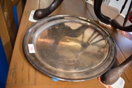 An Elkington silver plated PBP Casino serving dish.