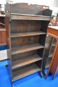 An early 20th century book case.