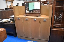 A vintage 1950's utility cupboard.