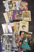 A quantity of Royalty themed commemorative ephemera, souvenir programmes, books, newspapers etc