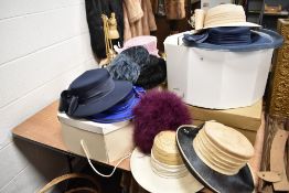 A group of mixed Millinery items, to include Kangol, A Tricia Hat, Mitzi Lorenz, Norma James boxes