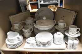 A vintage Real Brasil porcelain tea and dinner service